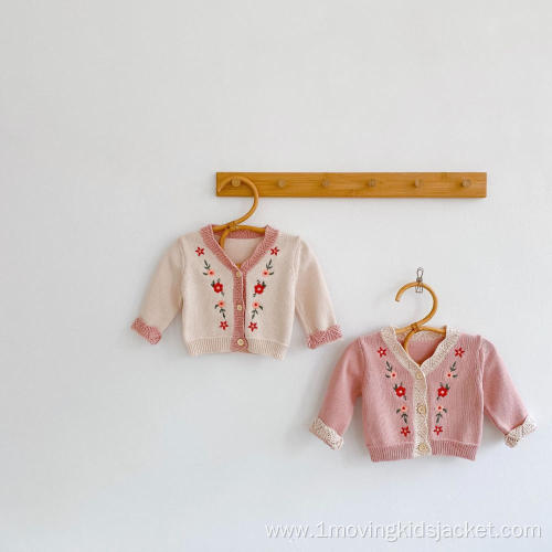 Autumn All-Match Baby Children's Knitted Cardigan